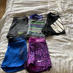 Lot of Nike Pro Spandex